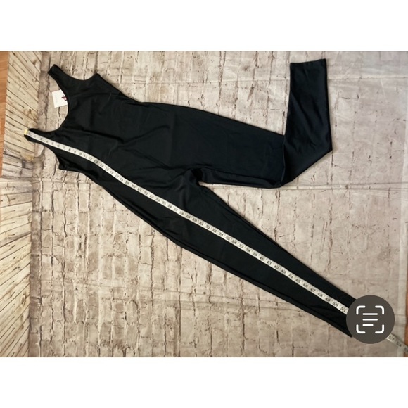 NWT SP black sleeveless body cone yoga, high quality, spandex, jumpsuit size XL - Picture 5 of 9
